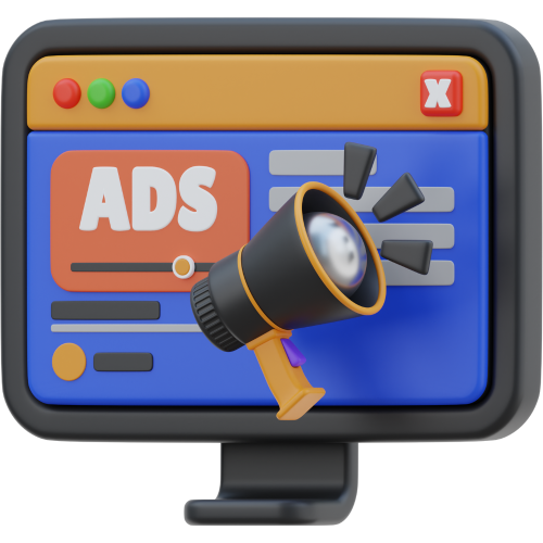 A digital marketing graphic displaying targeted Meta and Google ad campaigns generating leads for an El Paso local business.
